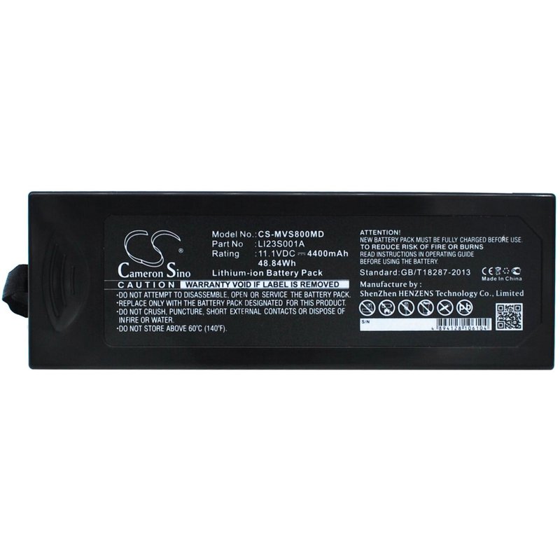 Batterie Li-ion 11,1V 4400mAh / 48.84Wh type LI23S001A pour PM7000, PM8000, VS800, VS-800, WATO EX20, WATO EX-20, WATO EX25, WATO EX-25, WATO EX30, WATO EX-30, WATO EX35, WATO EX-35, WATO EX50, WATO