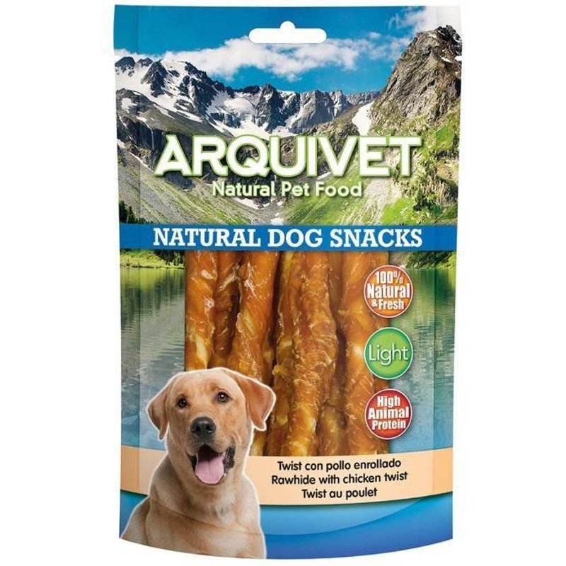 Twist Avec Poulet Enroule 13cm - 100g