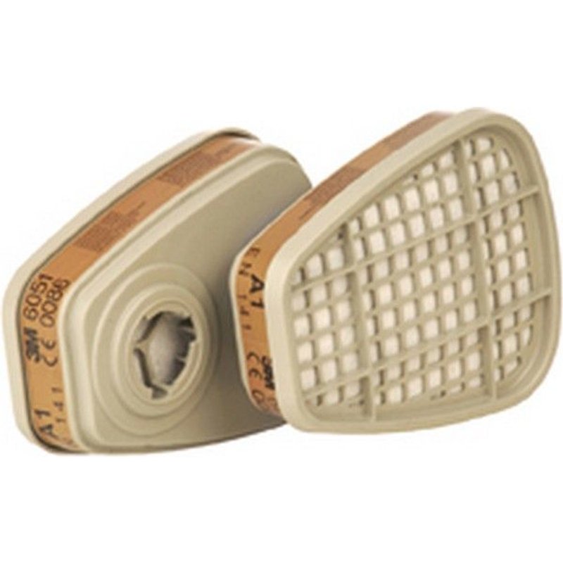 Filtre contre gaz et les vapeurs, Niveau de protection : K1 (Sachet de 2)