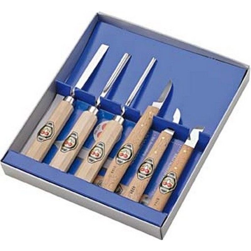 Jeu de 6 couteaux à ciseler n° 3406 SB