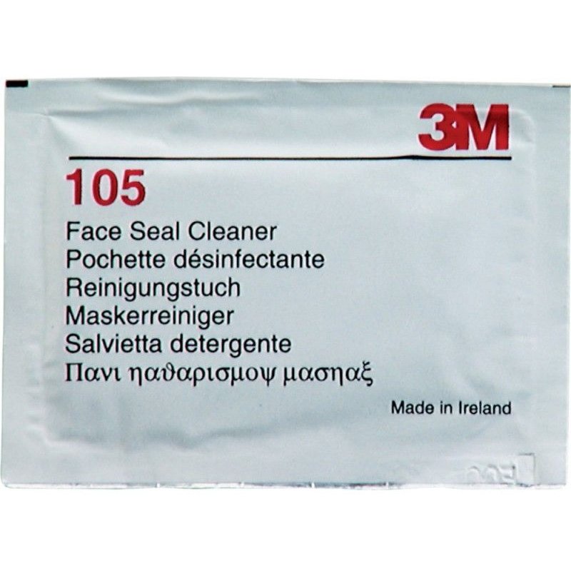 3M 105 Pochettes/lingettes nettoyantes (boite) (Par 40)