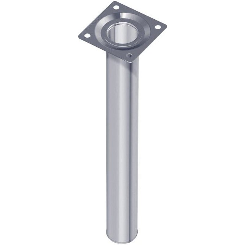 Pieds de meubles en acier tubulaire noir 800mm rond .30mm (Par 4)