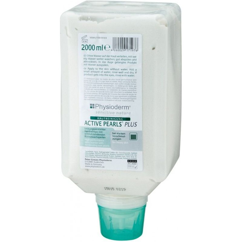 Nettoyant pour la peau Active PearlsPlus,2000ml Faltfl. (Par 6)