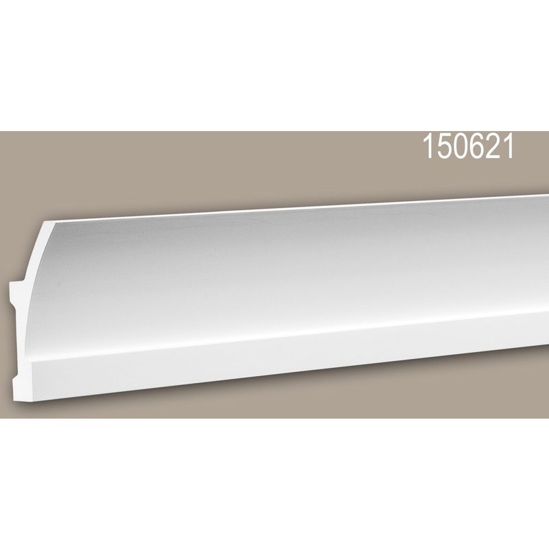 Corniche 150621 Profhome Éclairage indirect Moulure décorative design moderne blanc 2 m