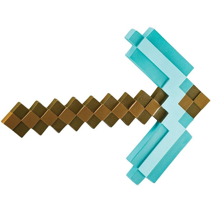 Minecraft - Réplique Pickaxe Diamant 40 Cm