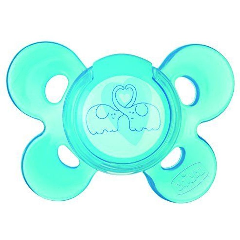 Chicco Succhietto Comfort Boy Silicone 6-12m 1pz