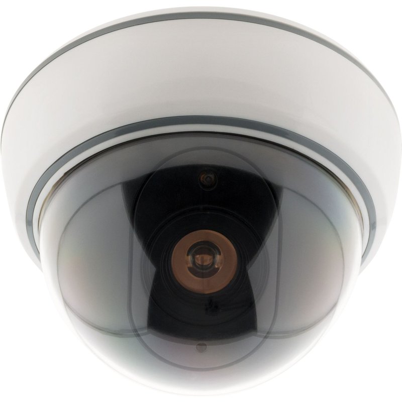 Caméra de surveillance intérieure factice avec LED - Otio