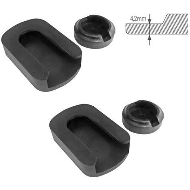 2 jeux de protecteurs PVC de serre-joint Piher type M, MM et Z - 30023 - Piher