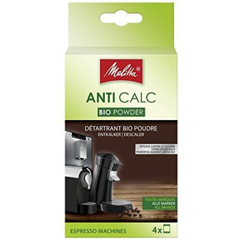 MELITTA Détartrant Bio en poudre pour machine automatique 4 x 40 g