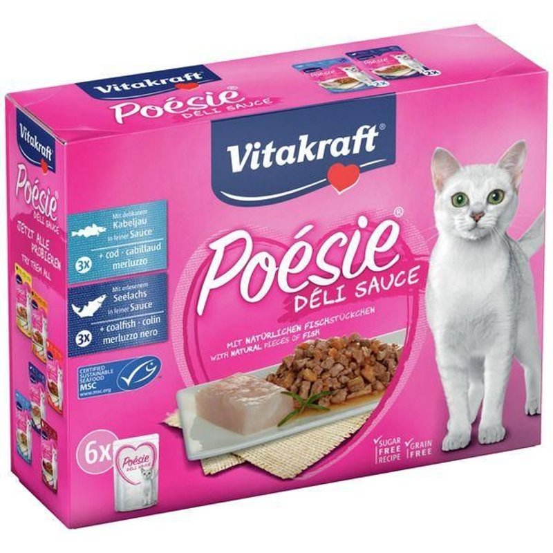 Multipack Delisauce Assortiment Poisson 6 X 85 G Poésie