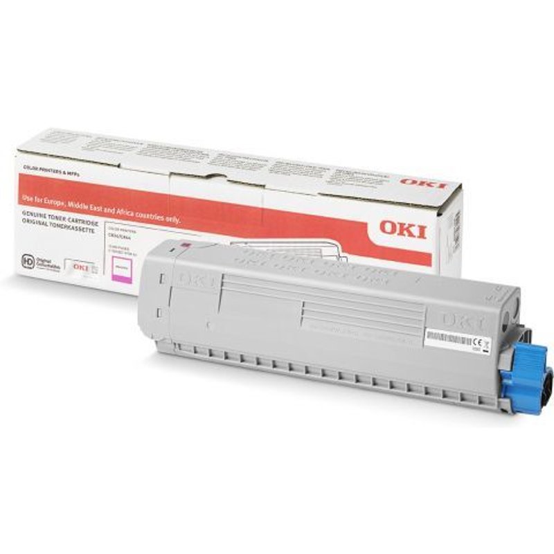 OKI 46861306 Toner Magenta pour ca. 10.000 Pages