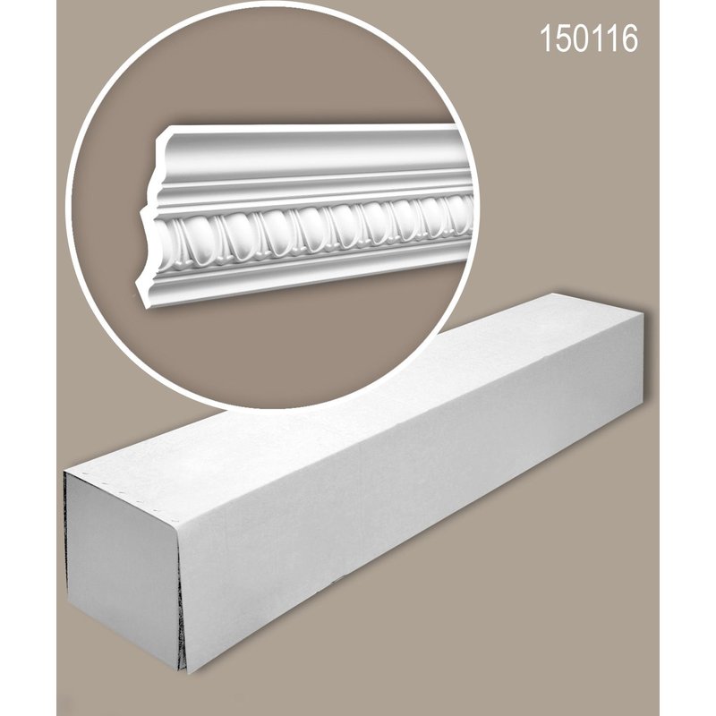 Profhome 150116 1 carton 8 pièces Corniche 16 m
