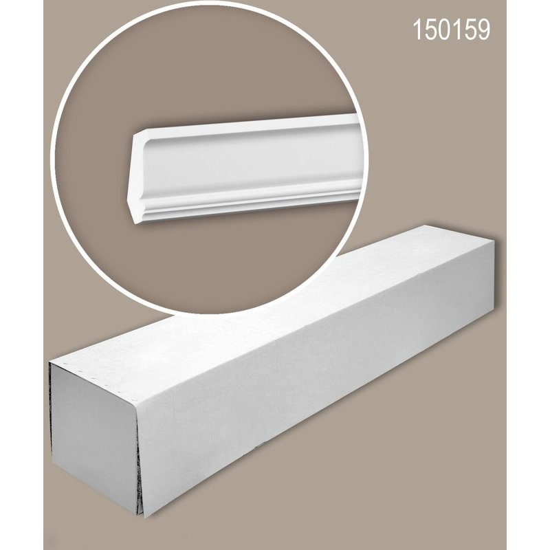 Profhome 150159 1 carton 34 pièces Corniche 68 m