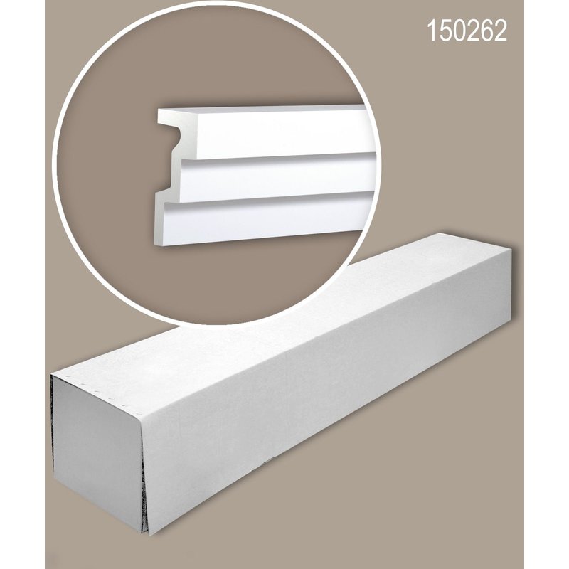 Profhome 150262 1 carton 8 pièces Corniche 16 m