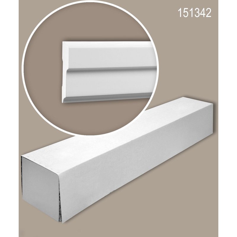 Profhome 151342 1 carton 18 pièces Cimaise 36 m