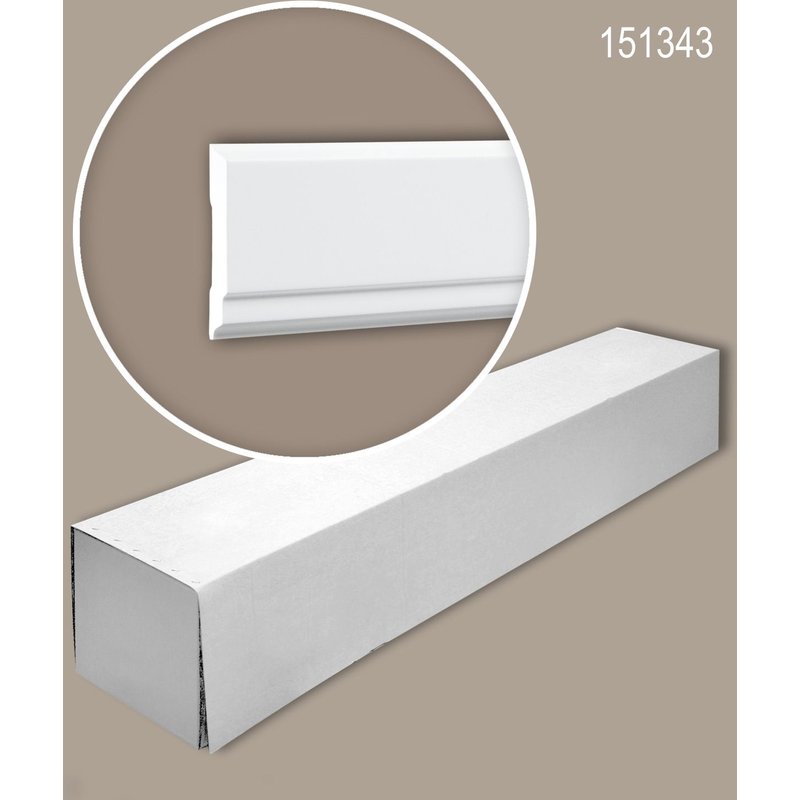 Profhome 151343 1 carton 12 pièces Cimaise 24 m