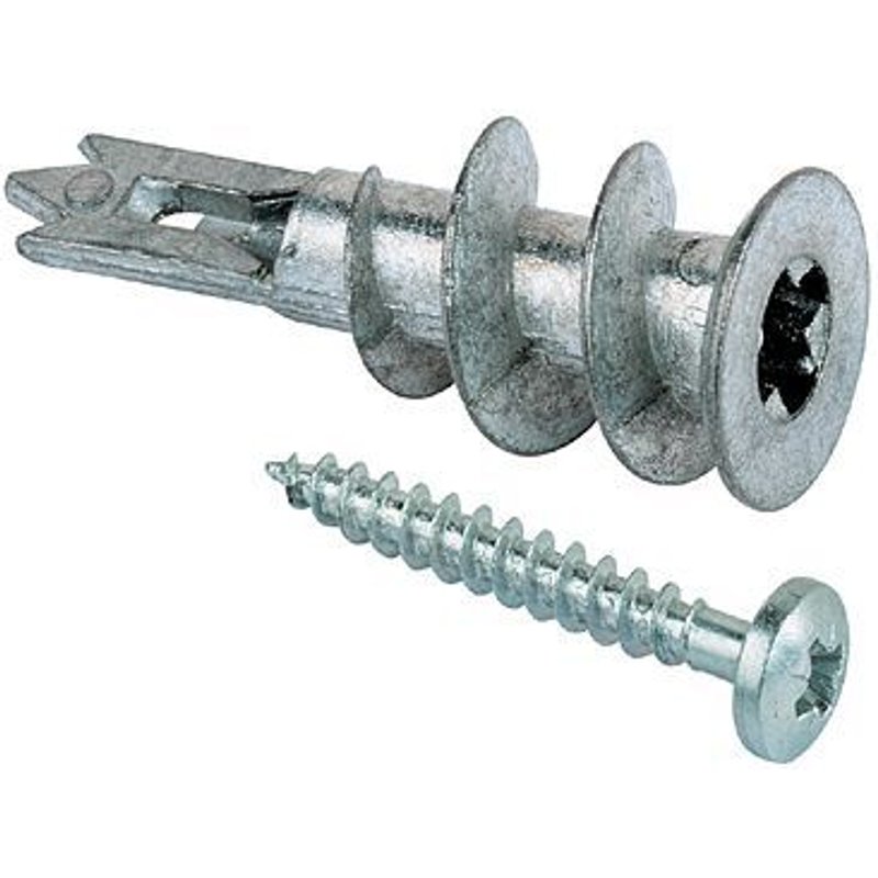 Fischer Cheville métallique pour plaque de plâtre GKM 12, 100 pce - 040432