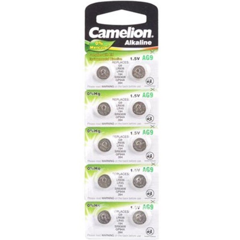 Pile Pour Montre 1.5V-50Mah Lr936/Ag9 (10 Pcs/Bl)