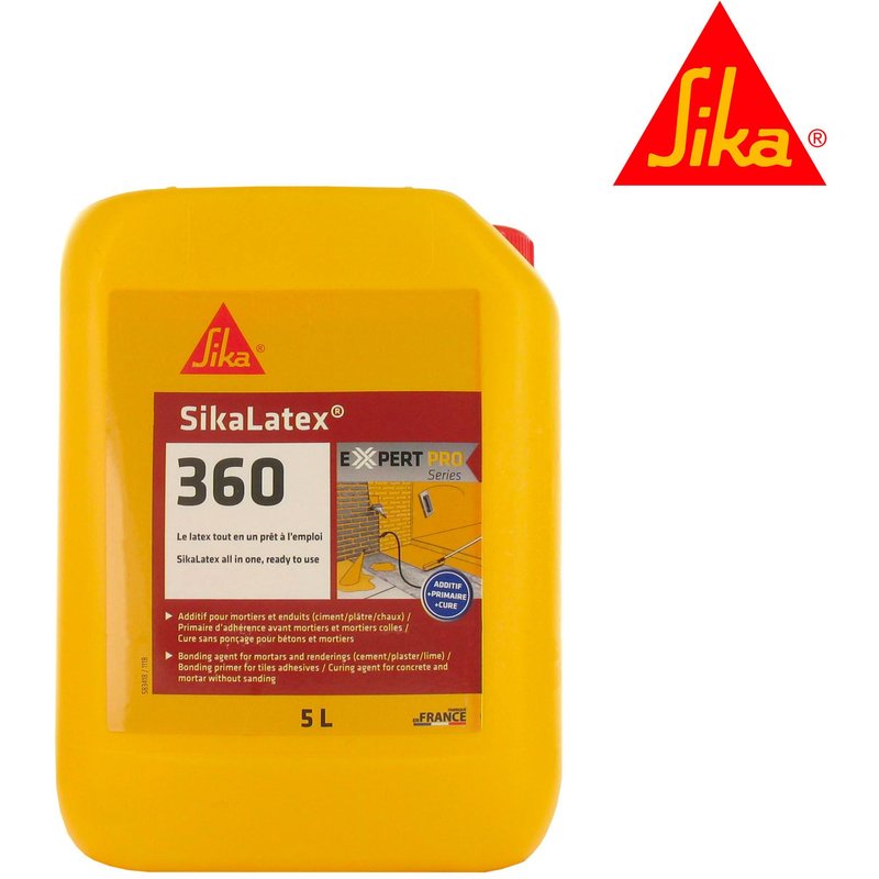 Résine d'accrochage SIKA SikaLatex 360 - 5L