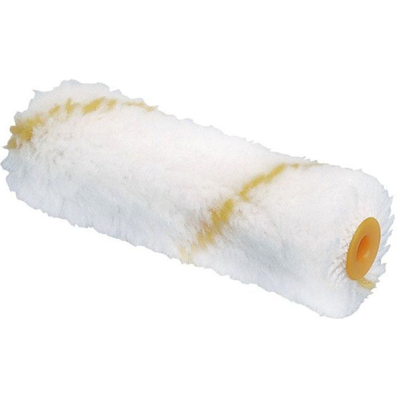 Manchon YACHTCARE - patte de lapin rayé jaune - 100 mm