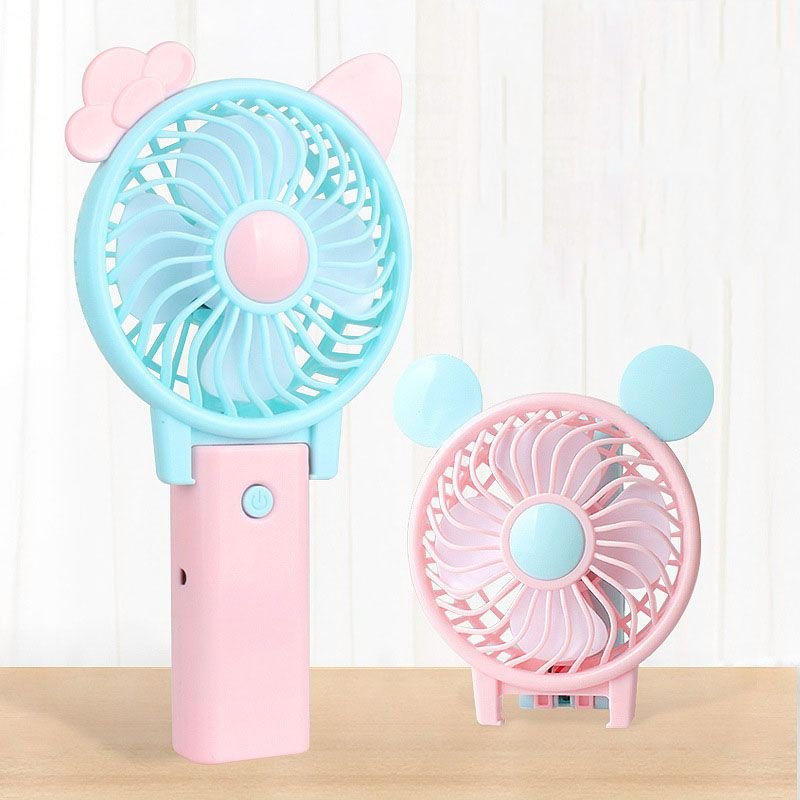 Mini ventilateur, batterie de ventilateur de poche pliable Ventilateur alimenté par USB