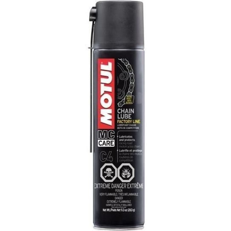 Spray chaîne Motul C4 Chain Lube Factory Line 400ml
