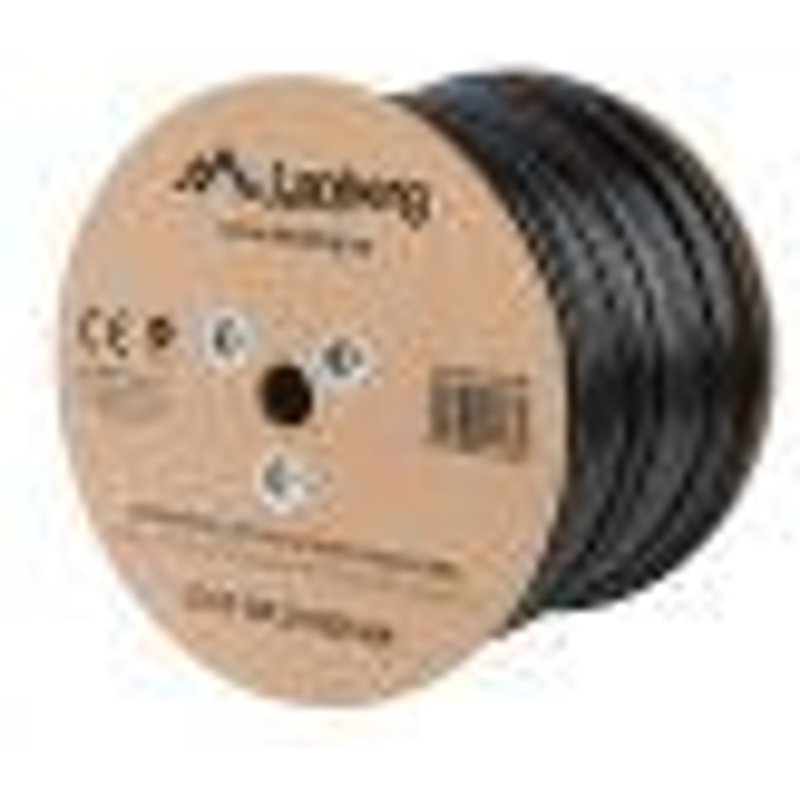 Lanberg Lcu5-12cu-0305-bk Câble De Réseau Noir 305 M Cat5e U/utp (utp