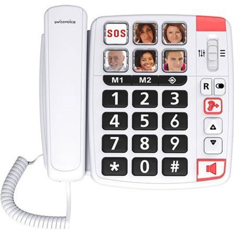 Swissvoice Xtra 1110 - Téléphone filaire - blanc