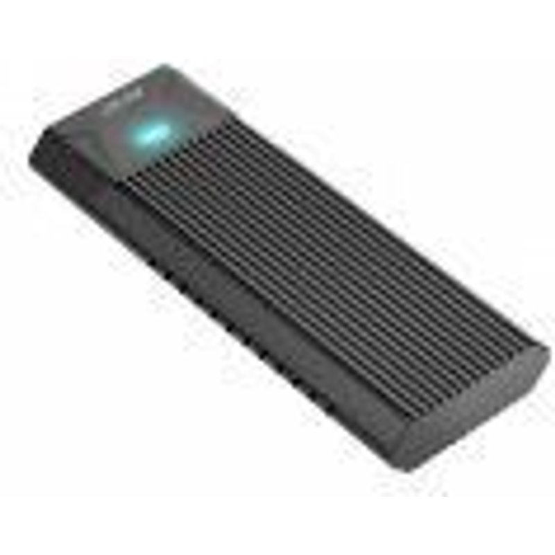 InLine Boîtier de mémoire (M.2), Boîtier pour disques durs, Noir