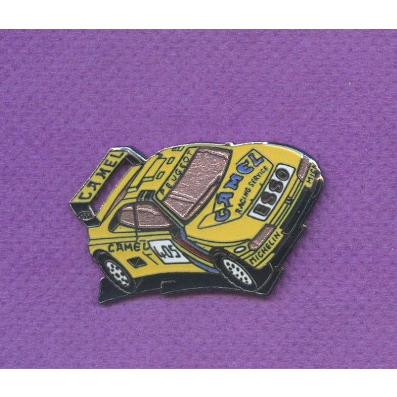 Rare Pins Auto Peugeot 405 Camel Esso Michelin Egf Demons Et Merveilles L511