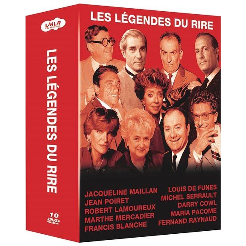 Coffret Les Légendes Du Rires - Pack