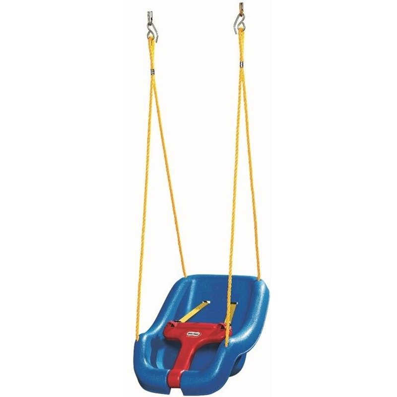 Outdoor 2-In-1 Snug N Secure Swing 4 Pk Displayer- Blue