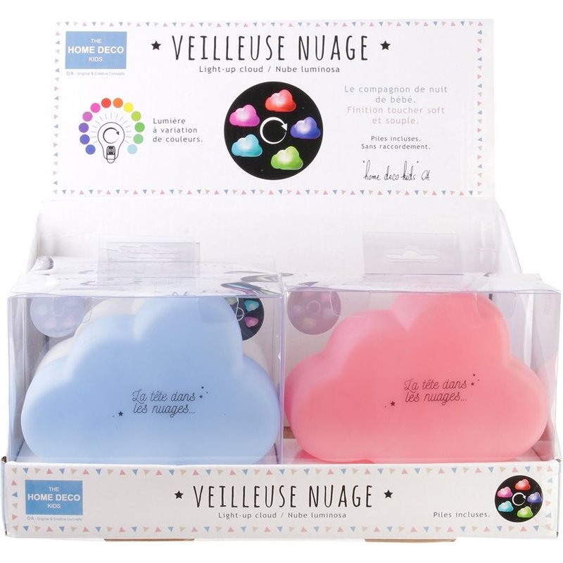 Veilleuse Nuage Variation Couleurs
