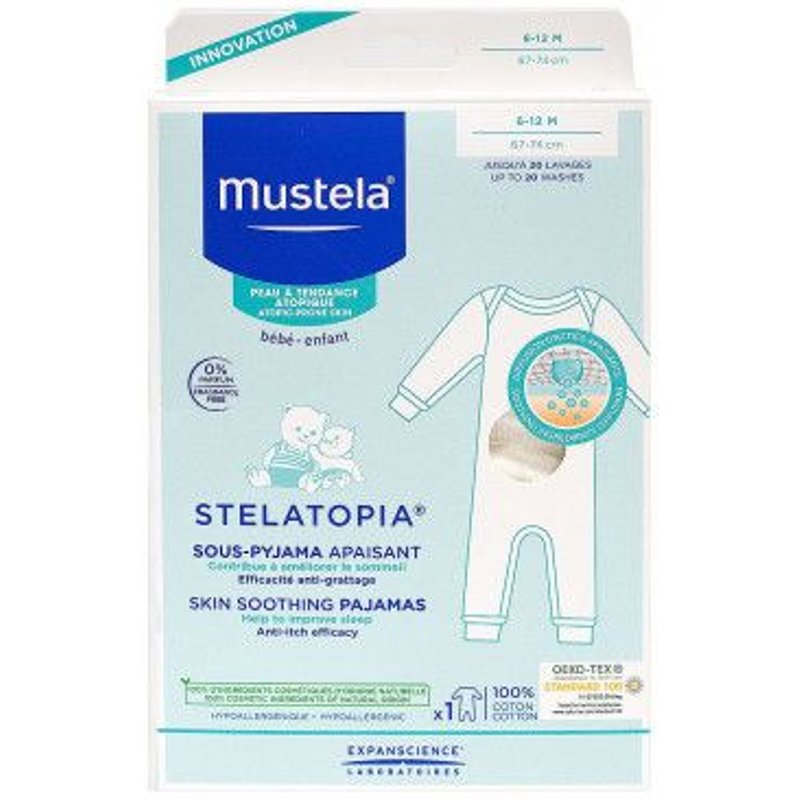 Stelatopia Sous-Pyjama Apaisant 6-12 Mois