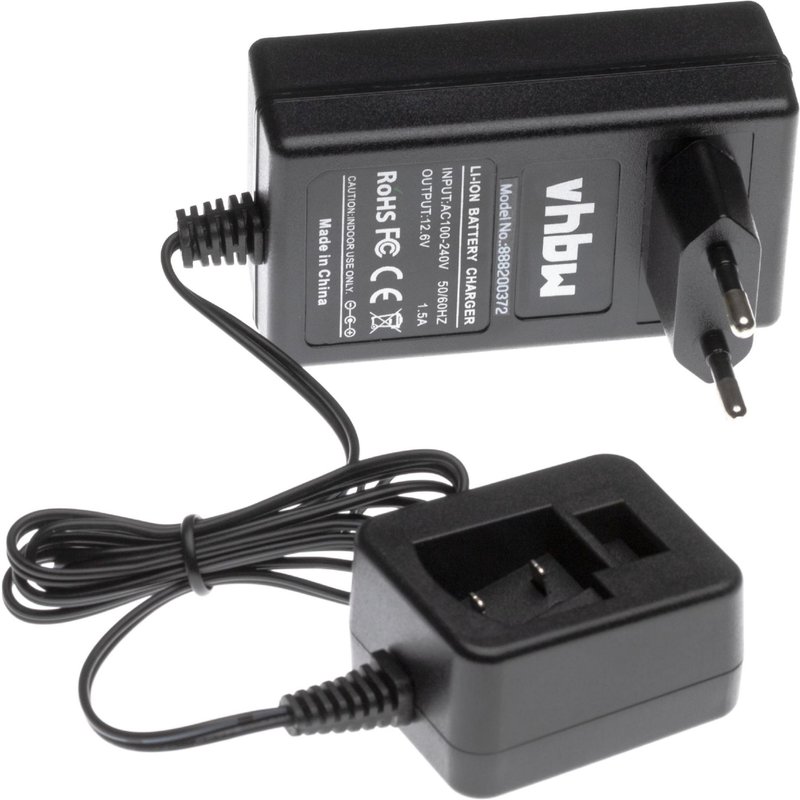 vhbw Chargeur compatible avec Festo / Festool CXS 1.3 Li Plus, CXS 1.3 Li Set, CXS 1.5 Li Plus d'outils (10.8V, 12V, 8.4V, 9.6V Li-Ion-batteries)