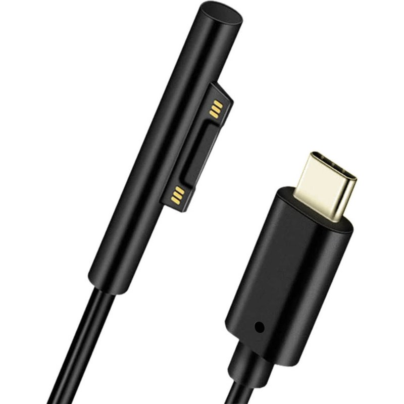 Câble USB type C Microsoft Surface Recharge Rapide 1m 4Smarts Noir