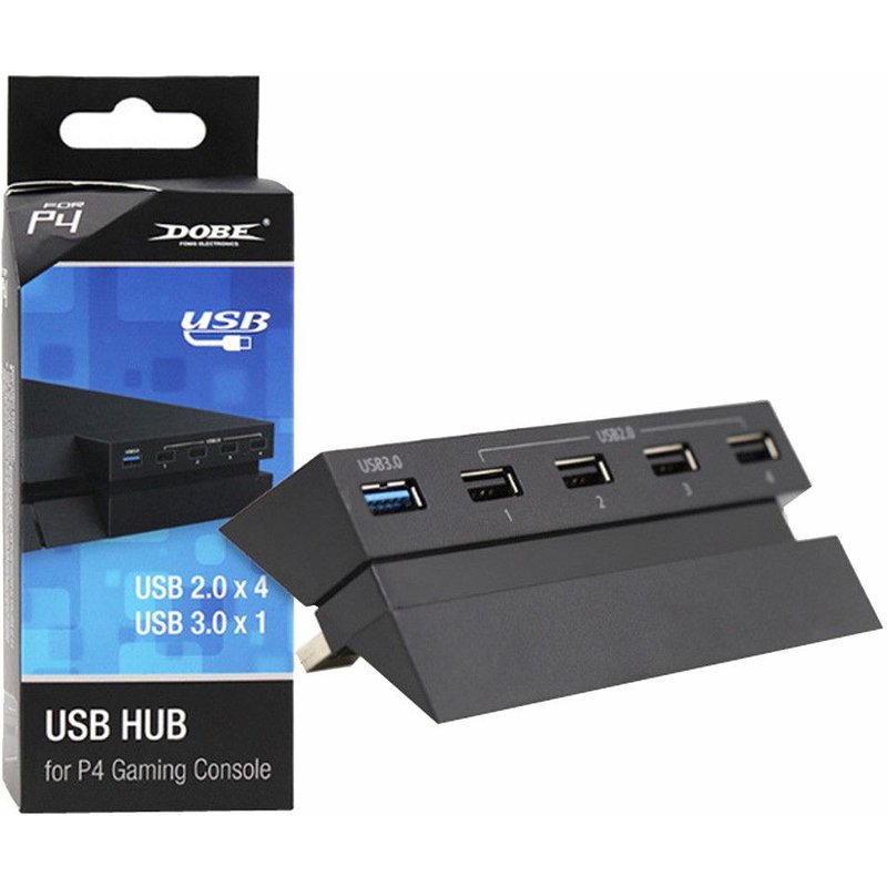 2020 5-Port Hub USB pour PS4 haute vitesse Chargeur contrĂ´leur Splitter adaptateur d'extension iceblue21938