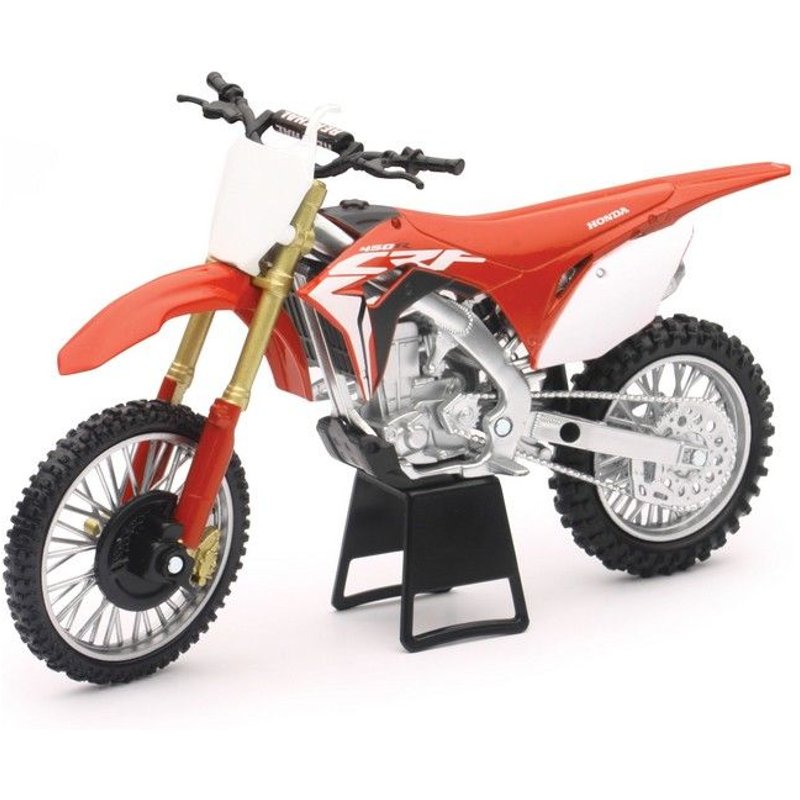 Honda CRF 450R 2017 1:12 NewRay rouge/blanc