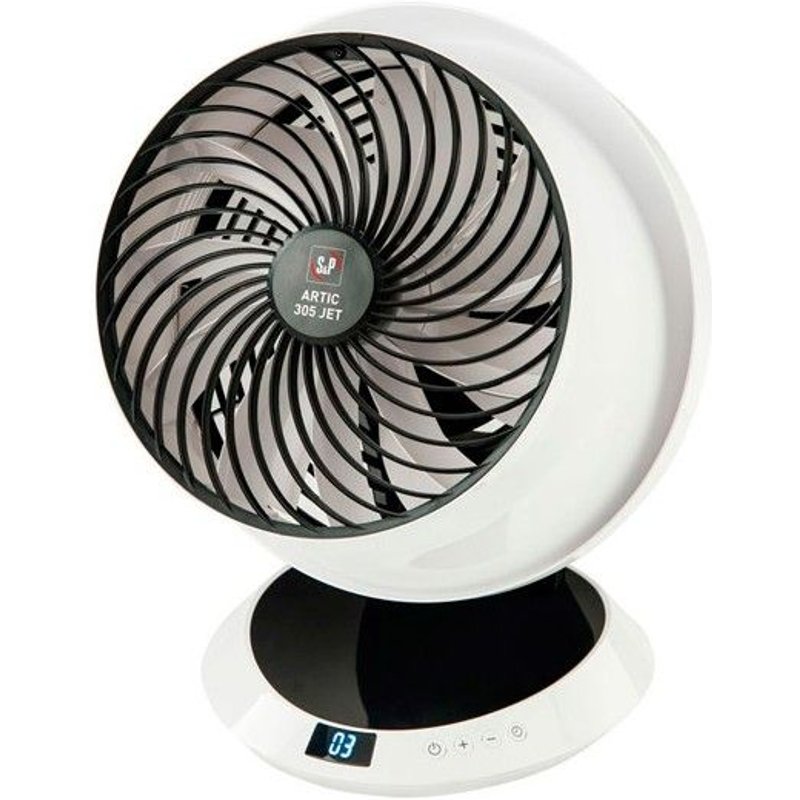 Ventilateur de Bureau S&P 305JET 30W Blanc