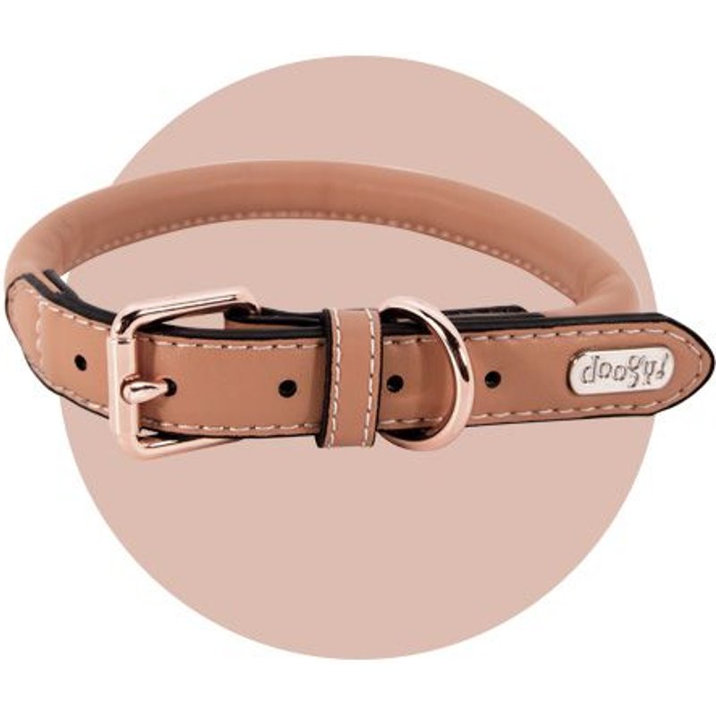 Collier Simili Round Beige 25mm X 55cm