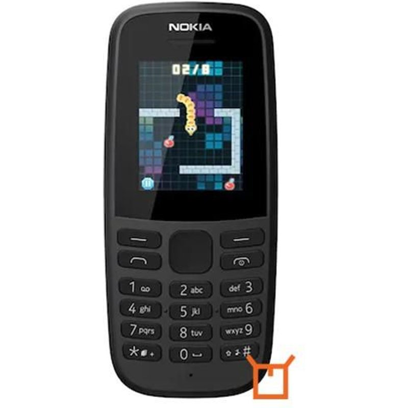Nokia 105 Dual-SIM (2019) noir débloqué logiciel original