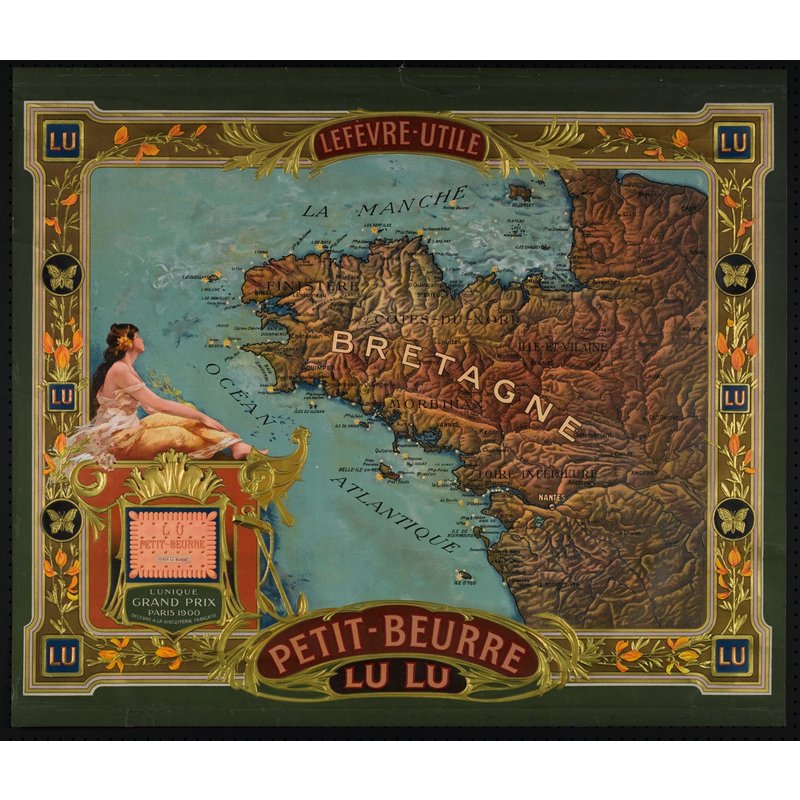 Affiche Petit Beurre Lu