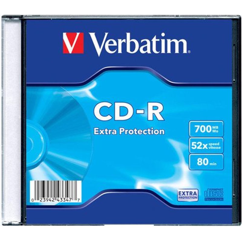 Verbatim DataLife - CD-R - 700 Mo (80 min) 52x - boîtier CD