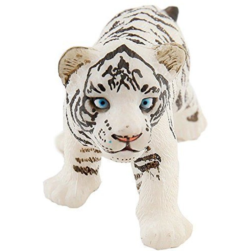 Papo White Tiger Cub Figure