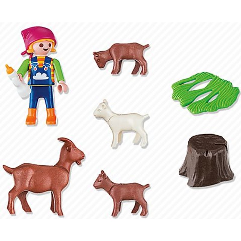 4785 - Playmobil Special Plus - Enfant Avec Chèvres