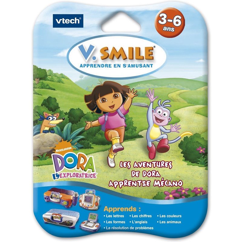 Jeu Pour Vsmile Vmotion Dora Apprentie Mécano