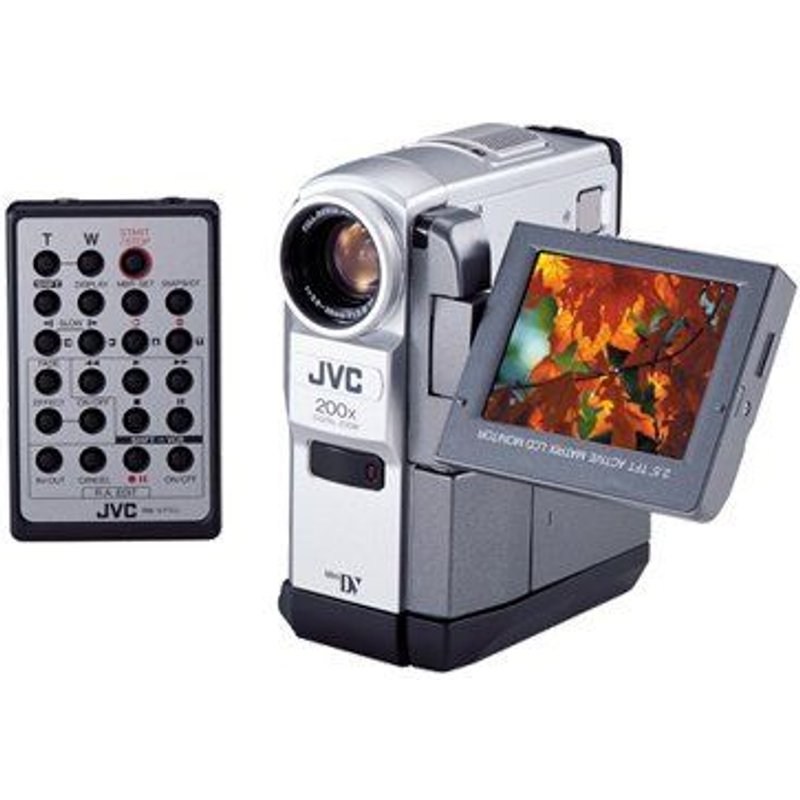 JVC GR-DVX400EG - Caméscope - 800 KP - 10x zoom optique - Mini DV - argent
