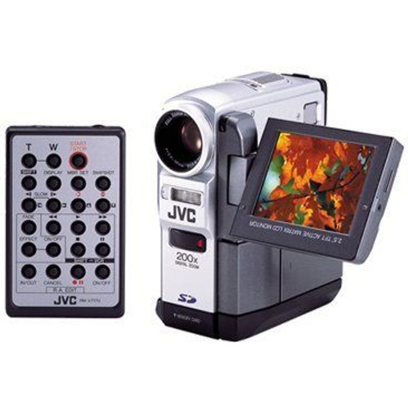 JVC GR-DVX707EG - Caméscope - 1.02 MP - 10x zoom optique - Mini DV - argent