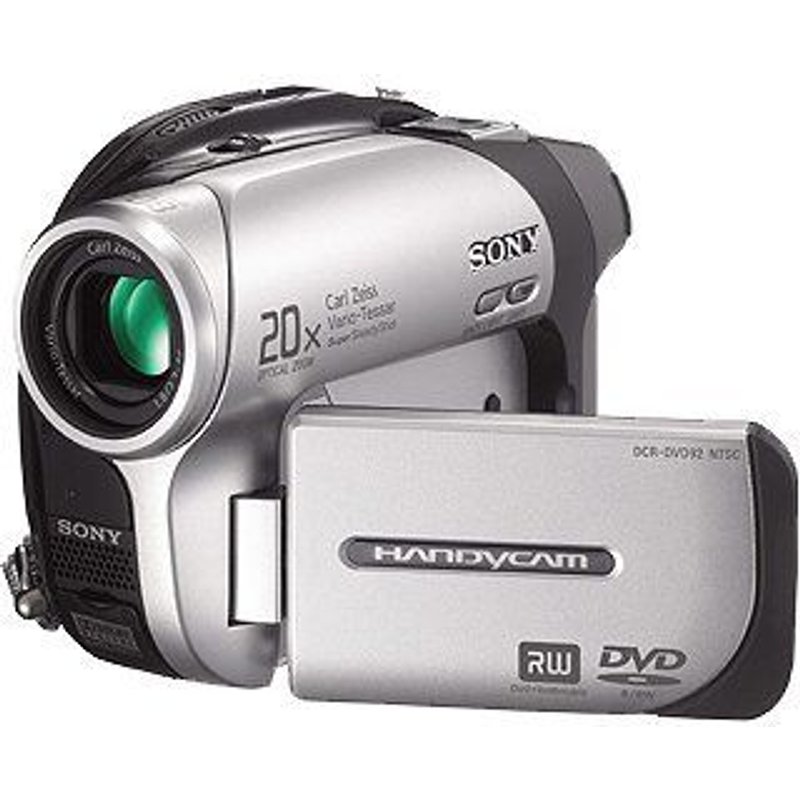 Sony Handycam DCR-DVD92E - Caméscope - 800 KP - 20x zoom optique - Carl Zeiss - DVD