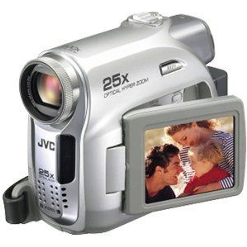 JVC GR-D320E - Caméscope - 800 KP - 25x zoom optique - Mini DV